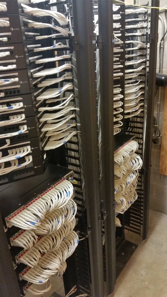 Precision Patch Panel Cable Dressing